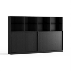 GAL, COMBO Tủ lưu trữ đồ dùng cửa lùa kèm kệ 2 tầng, CAB_144, 320x45x200cm, sản xuất bởi Sc