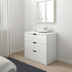 BANODAL, Tủ đựng đồ lưu trữ 3 tầng, CAB_029, 80x47x76cm, Nội thất Nhà trên cao