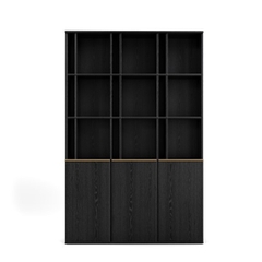 LOUI, Kệ trưng bày, DSH_090, 123x35x190cm, Nội thất Nhà trên cao