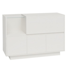 NOA, Tủ trưng bày đồ dùng 4 ngăn kéo, CAB_218, 137x45x94cm, Nội thất Nhà trên cao