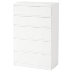 MOLY, Tủ đựng đồ dùng 5 ngăn kéo, CAB_187, 70x40x112cm, Nội thất Nhà trên cao