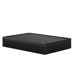 VATICE, Giường ngủ 2 hộc tủ kéo, BFR_029, 207x35cm, Nội thất Nhà trên cao