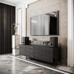 WILY, Tủ TV, Tủ lưu trữ, TVC_061, 168x40x52cm, Nội thất Nhà trên cao