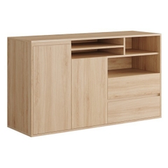 PARL, Tủ trưng bày, lưu trữ, CAB_232, 140x45x80cm, Nội thất Nhà trên cao