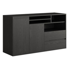 PARL, Tủ trưng bày, lưu trữ, CAB_232, 140x45x80cm, Nội thất Nhà trên cao