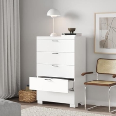 ENRI, Tủ lưu trữ đồ dùng 5 ngăn kéo, CAB_341, 78x40x120cm, Nội thất Nhà trên cao
