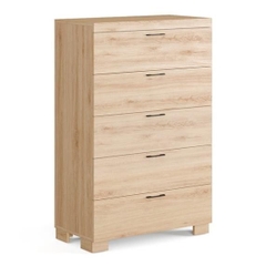 ENRI, Tủ lưu trữ đồ dùng 5 ngăn kéo, CAB_341, 78x40x120cm, Nội thất Nhà trên cao