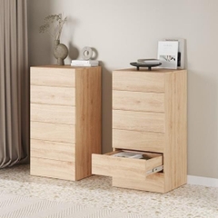NOA, Tủ đựng đồ lưu trữ 6 ngăn kéo size lớn, CAB_219, 80x48x108cm, Nội thất Nhà trên cao