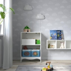 LOUIE, kệ để đồ vật dụng cho bé kèm kệ rời, DSH_069, 60x81x104cm, Nội thất Nhà trên cao