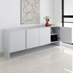 NIRDO, Tủ đựng đồ lưu trữ 4 ngăn, CAB_205, 210x45x80cm, Nội thất Nhà trên cao
