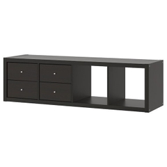 FELLY, kệ để đồ vật dụng 4 ngăn đa năng treo tường, DSH_024, 144x38x40cm, Nội thất Nhà trên cao