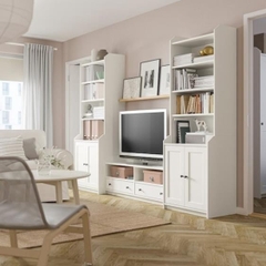 BAHA, COMBO Kệ tivi kết hợp kệ tủ kệ để đồ, CAB_045, 278x46x199cm, Nội thất Nhà trên cao