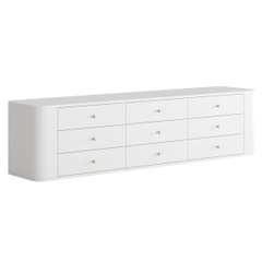 SELLA, Kệ tivi, kệ để đồ, TVC_062, 180x40x45cm, Nội thất Nhà trên cao