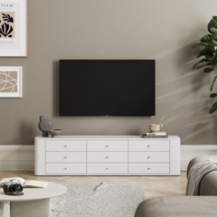 SELLA, Kệ tivi, kệ để đồ, TVC_062, 180x40x45cm, Nội thất Nhà trên cao