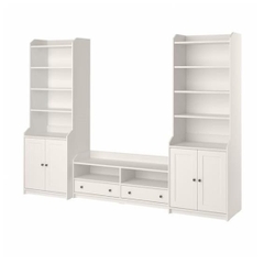 BAHA, COMBO Kệ tivi kết hợp kệ tủ kệ để đồ, CAB_045, 278x46x199cm, Nội thất Nhà trên cao