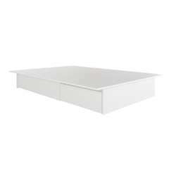 GRAM, Giường ngủ 2 hộc tủ kéo phong cách hiện đại, BFR_011, 204x30cm, Nội thất Nhà trên cao