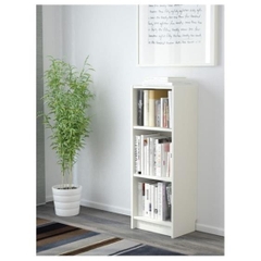 JAK, Kệ sách 3 tầng size nhỏ, DSH_041, 40x28x106cm, Nội thất Nhà trên cao