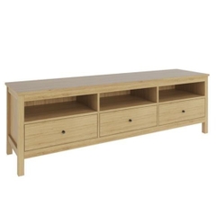 LUMI, Kệ tivi 3 ngăn tủ kéo, TVC_010, 182x46x57cm, Nội thất Nhà trên cao