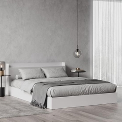 WINDEE, Giường ngủ cao cấp hiện đại, BFR_034, 217x70cm, Nội thất Nhà trên cao