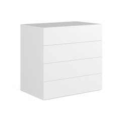 NOA, Tủ đựng đồ lưu trữ 4 ngăn kéo size lớn, CAB_220, 108x48x72cm, Nội thất Nhà trên cao