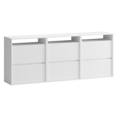DECO, Tủ đựng đồ, tủ lưu trữ, CAB_291, 210x40x84cm, Nội thất Nhà trên cao