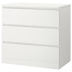MOLY, Tủ đựng đồ 3 ngăn kéo, CAB_188, 80x48x78cm, Nội thất Nhà trên cao