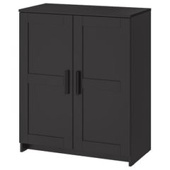 KAYLE, Kệ đựng đồ 3 tầng có cửa, CAB_358, 78x41x95cm, Nội thất Nhà trên cao