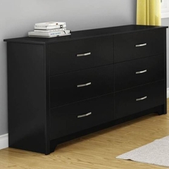 FALLON, Tủ lưu trữ đồ dùng tân cổ điển 3 tầng 6 ngăn, CAB_131, 150x49x80cm, Nội thất Nhà trên cao