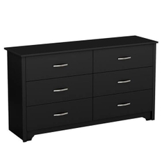 FALLON, Tủ lưu trữ đồ dùng tân cổ điển 3 tầng 6 ngăn, CAB_131, 150x49x80cm, Nội thất Nhà trên cao