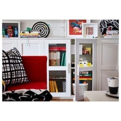 KAYLE, Kệ đựng đồ 3 tầng có cửa, CAB_358, 78x41x95cm, Nội thất Nhà trên cao