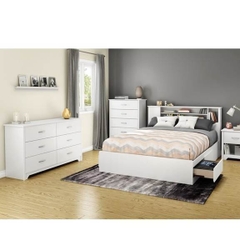 FALLON, Tủ lưu trữ đồ dùng tân cổ điển 3 tầng 6 ngăn, CAB_131, 150x49x80cm, Nội thất Nhà trên cao