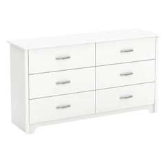 FALLON, Tủ lưu trữ đồ dùng tân cổ điển 3 tầng 6 ngăn, CAB_131, 150x49x80cm, Nội thất Nhà trên cao