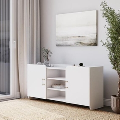 EMA, Tủ trưng bày đồ dùng, CAB_331, 150x40x70cm, Nội thất Nhà trên cao