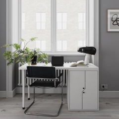 KARAL, Bàn làm việc, bàn học, DES_012, 140x59x75cm, Nội thất Nhà trên cao