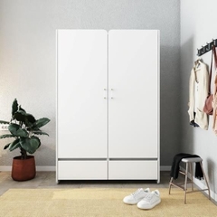 EMA, Tủ quần áo 2 cánh mở, WAR_026, 120x55x180cm, Nội thất Nhà trên cao