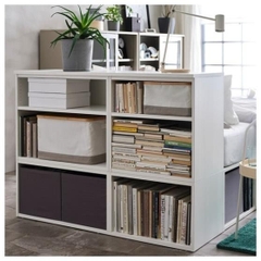 GALLOT, Giường ngủ đa năng kèm Kệ sách, 1m4, BFR_009, 140x244x103cm, Nội thất Nhà trên cao