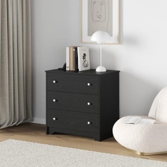 OIM, Tủ đựng đồ tân cổ điển 3 ngăn kéo, CAB_225, 79x50x79cm, Nội thất Nhà trên cao