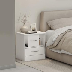 ELDE, Tủ đầu giường 1 ngăn kéo, TAB_071, 57x35x55cm, Nội thất Nhà trên cao