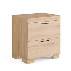 ENRI, Tủ đầu giường 2 ngăn kéo, TAB_056, 53x40x58cm, Nội thất Nhà trên cao