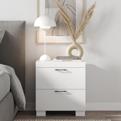 ENRI, Tủ đầu giường 2 ngăn kéo, TAB_056, 53x40x58cm, Nội thất Nhà trên cao