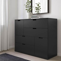 BANODAL, Tủ đựng đồ dùng 6 ngăn kéo, CAB_026, 120x47x98cm, Nội thất Nhà trên cao