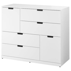 BANODAL, Tủ đựng đồ dùng 6 ngăn kéo, CAB_026, 120x47x98cm, Nội thất Nhà trên cao