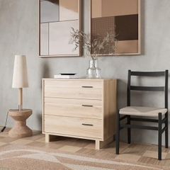 FLYNN, Tủ 3 tầng phong cách Bắc Âu, CAB_340, 84x46x80cm, Nội thất Nhà trên cao