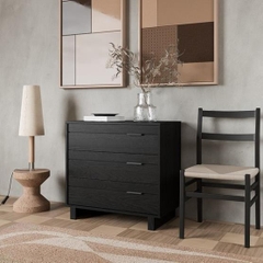 FLYNN, Tủ 3 tầng phong cách Bắc Âu, CAB_340, 84x46x80cm, Nội thất Nhà trên cao
