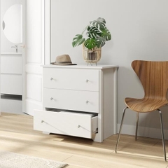 AVILANTE, Tủ đựng đồ dùng 3 ngăn kéo, CAB_325, 74x40x74cm, Nội thất Nhà trên cao