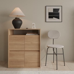 DECO, Tủ đựng đồ, tủ lưu trữ, CAB_287, 70x48x84cm, Nội thất Nhà trên cao