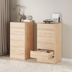 NOA, Tủ đựng đồ lưu trữ 6 ngăn kéo size nhỏ, CAB_224, 54x48x108cm, Nội thất Nhà trên cao
