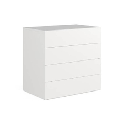 NOA, Tủ đựng đồ lưu trữ 4 ngăn kéo size lớn, CAB_220, 108x48x72cm, Nội thất Nhà trên cao