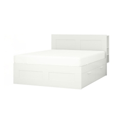 KAYLE, Giường ngủ tân cổ điển 4 hộc tủ, BFR_017, 232x111cm, Nội thất Nhà trên cao