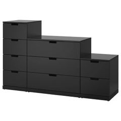 BANODAL, Tủ đựng đồ 9 ngăn kéo, CAB_032, 160x47x98cm, Nội thất Nhà trên cao